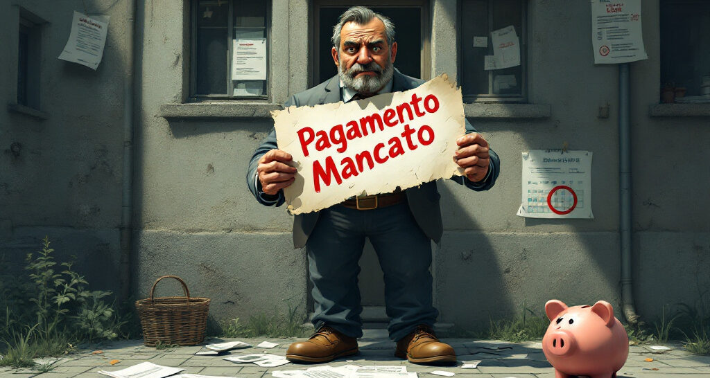 mancato pagamento affitto
